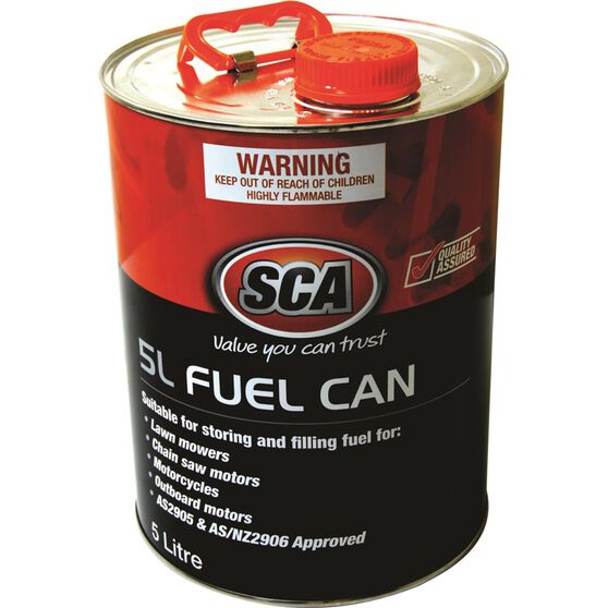 Sca Metal Fuel Can 5 Litre Supercheap Auto