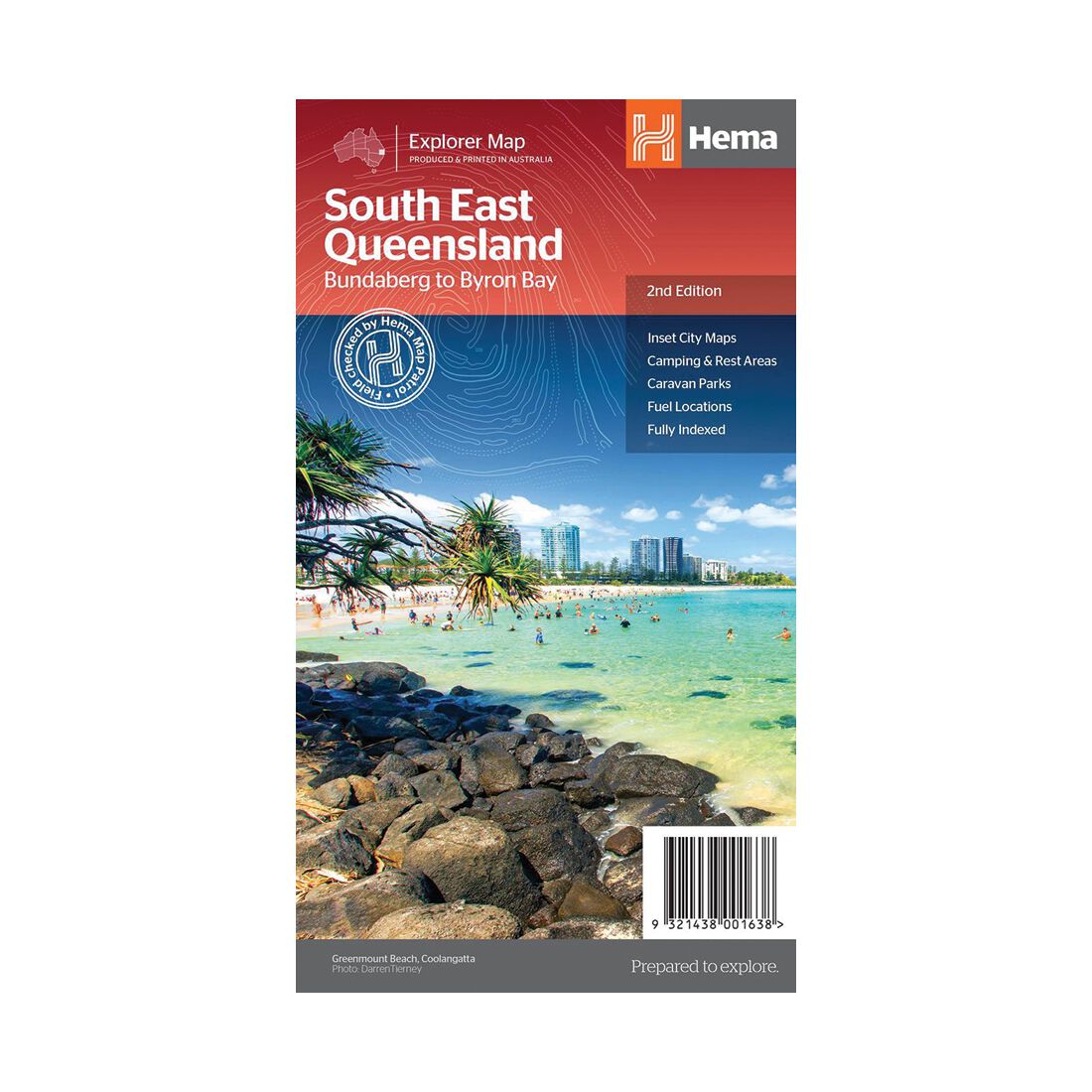 Hema Map Southeast Queensland Map, , scaau_hi-res