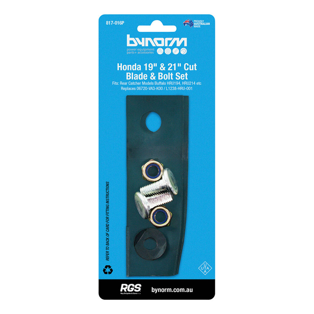 Bynorm Blade and Bolt Set to Suit Honda Supercheap Auto