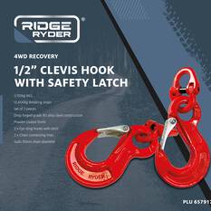 Ridge Ryder Clevis Hook 10mm 12T 2 Pack, , scaau_hi-res