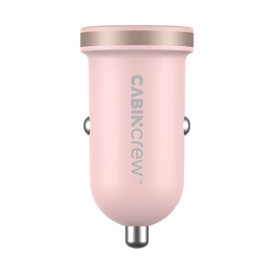 Cabin Crew 30W Dual Port Car Charger Pink, , scaau_hi-res