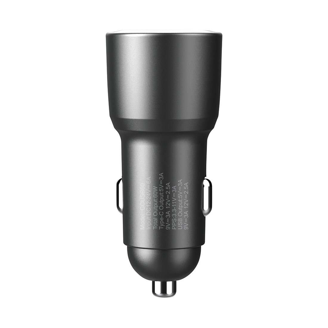 Cabin Crew 12V 60W 2 Port USB In-Car Charger, , scaau_hi-res