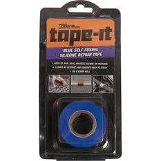 Calibre Tape-It Self-Fusing Silicone Tape - Blue, 3m x 25mm, , scaau_hi-res