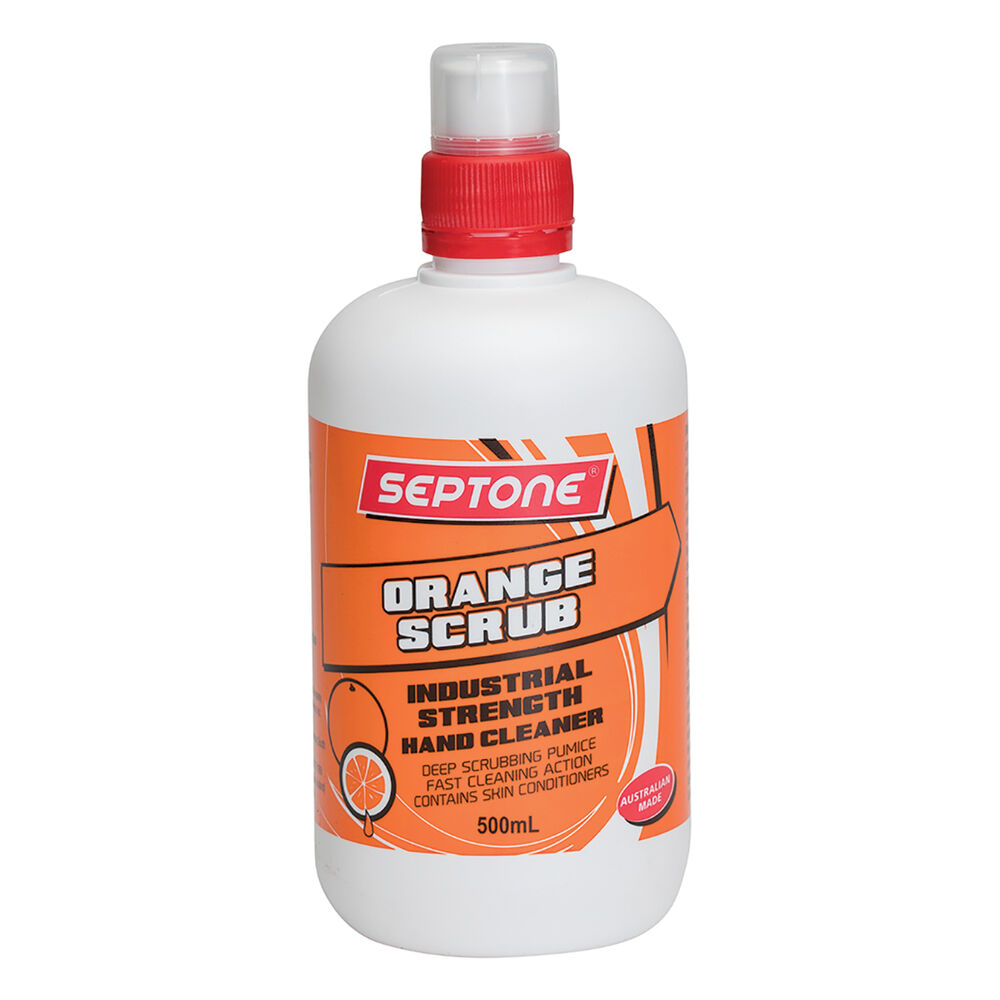 Septone Orange Scrub Hand Cleaner 500mL Supercheap Auto