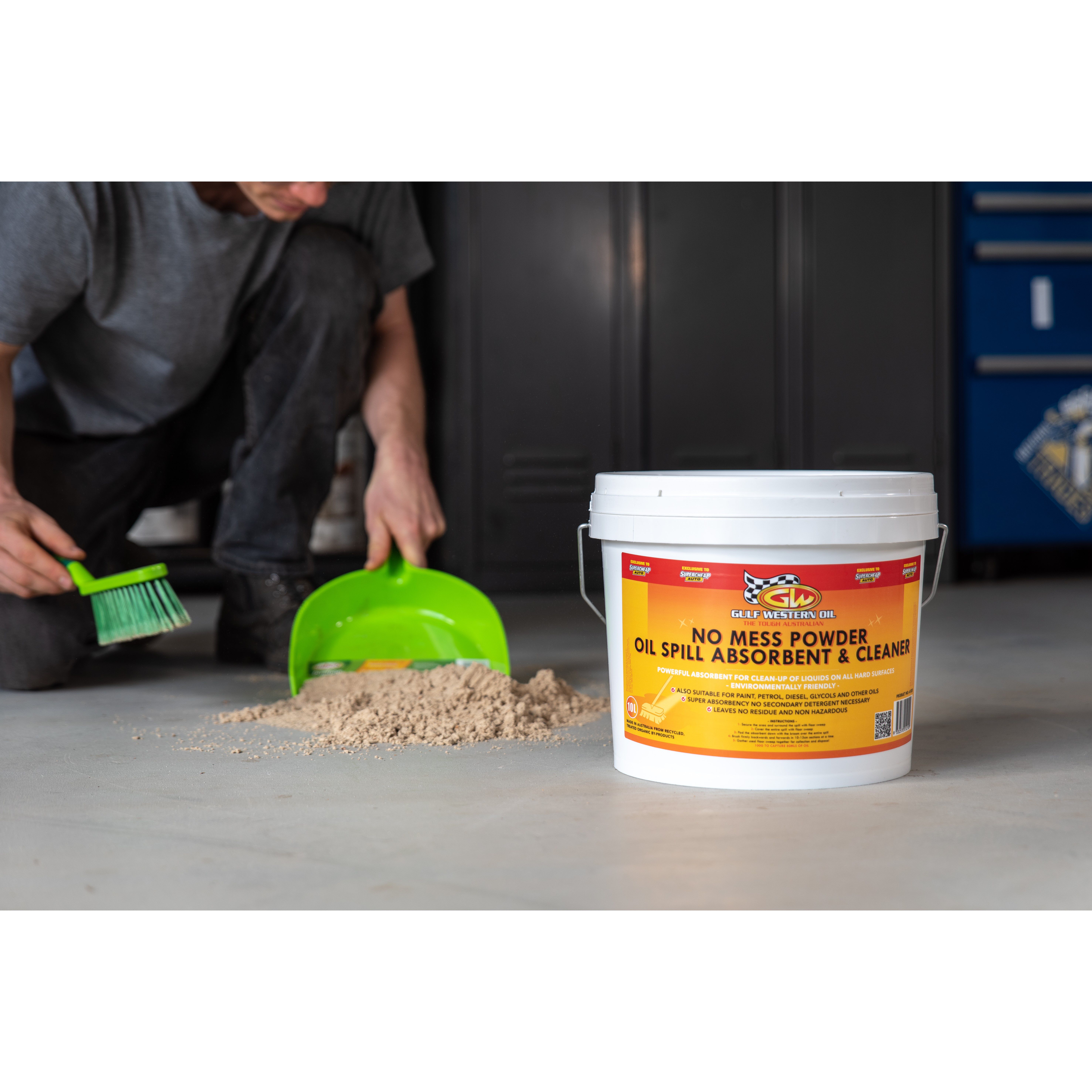 Gulf Western Absorbent Powder Oil Spill Kit, , scaau_hi-res