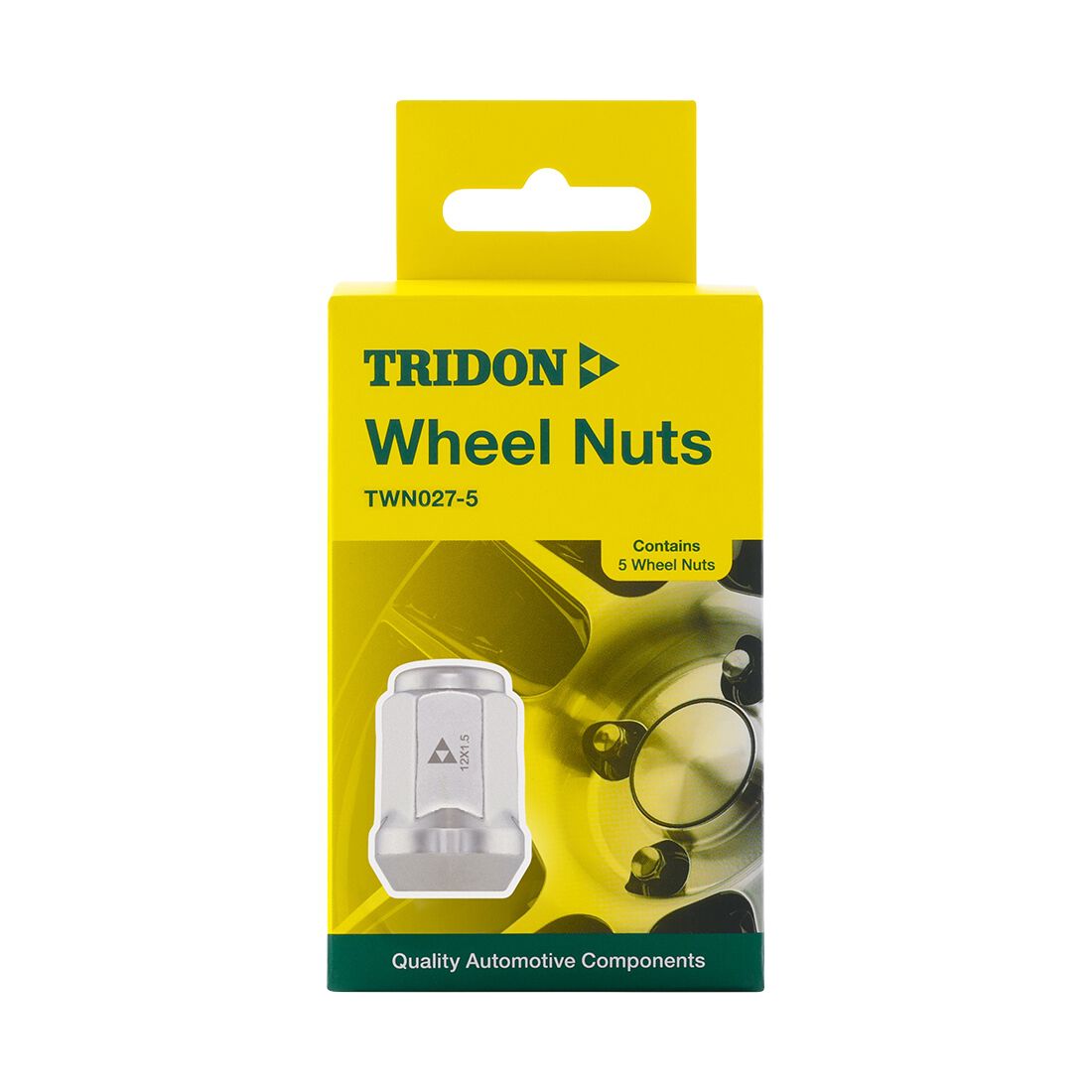 Tridon Wheel Nuts M12x1.5. Tapered Seat. 19mm Hex, , scaau_hi-res