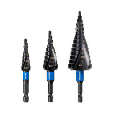 Kincrome 3 Piece Step Drill Set, , scaau_hi-res