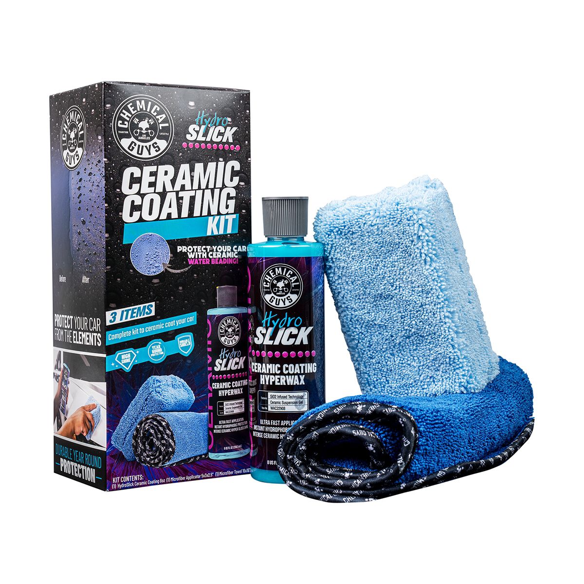 Chemical Guys Hydroslick Ceramic Coating Kit, , scaau_hi-res
