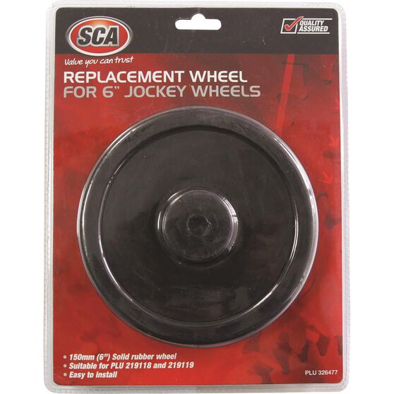 SCA Replacement Jockey Wheel - 6 inch, , scaau_hi-res