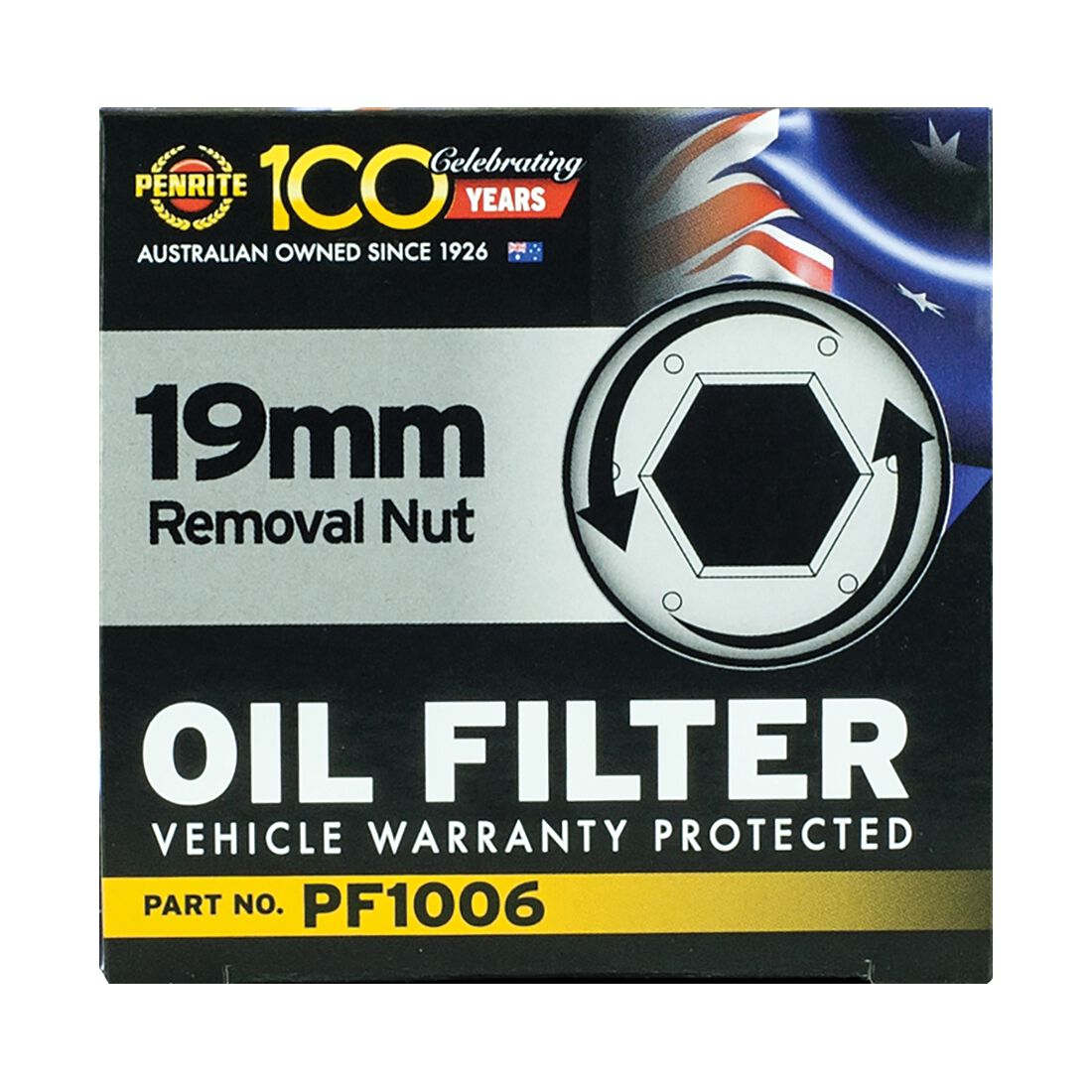 Penrite Oil Filter PF1006 (Interchangeable with Z547), , scaau_hi-res