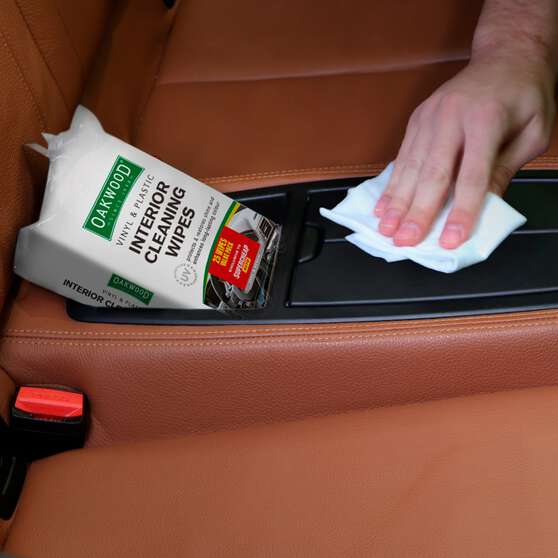 Oakwood Everyday Vinyl & Plastic Wipes 25 Pack, , scaau_hi-res