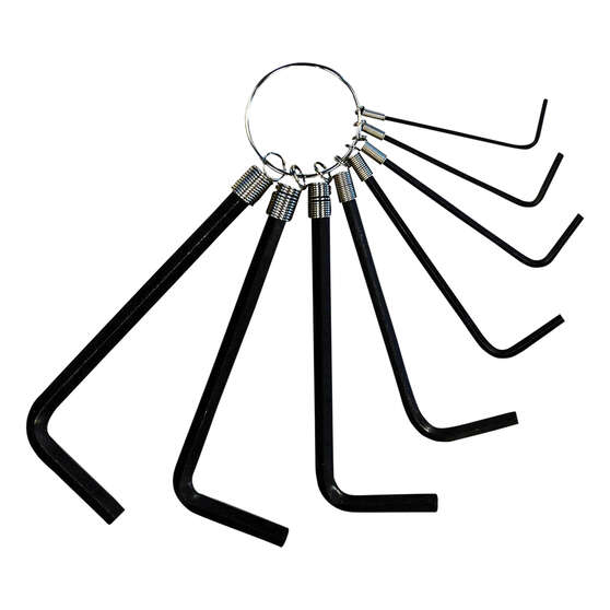 SCA Hex Key Set - SAE, 8 Piece, , scaau_hi-res
