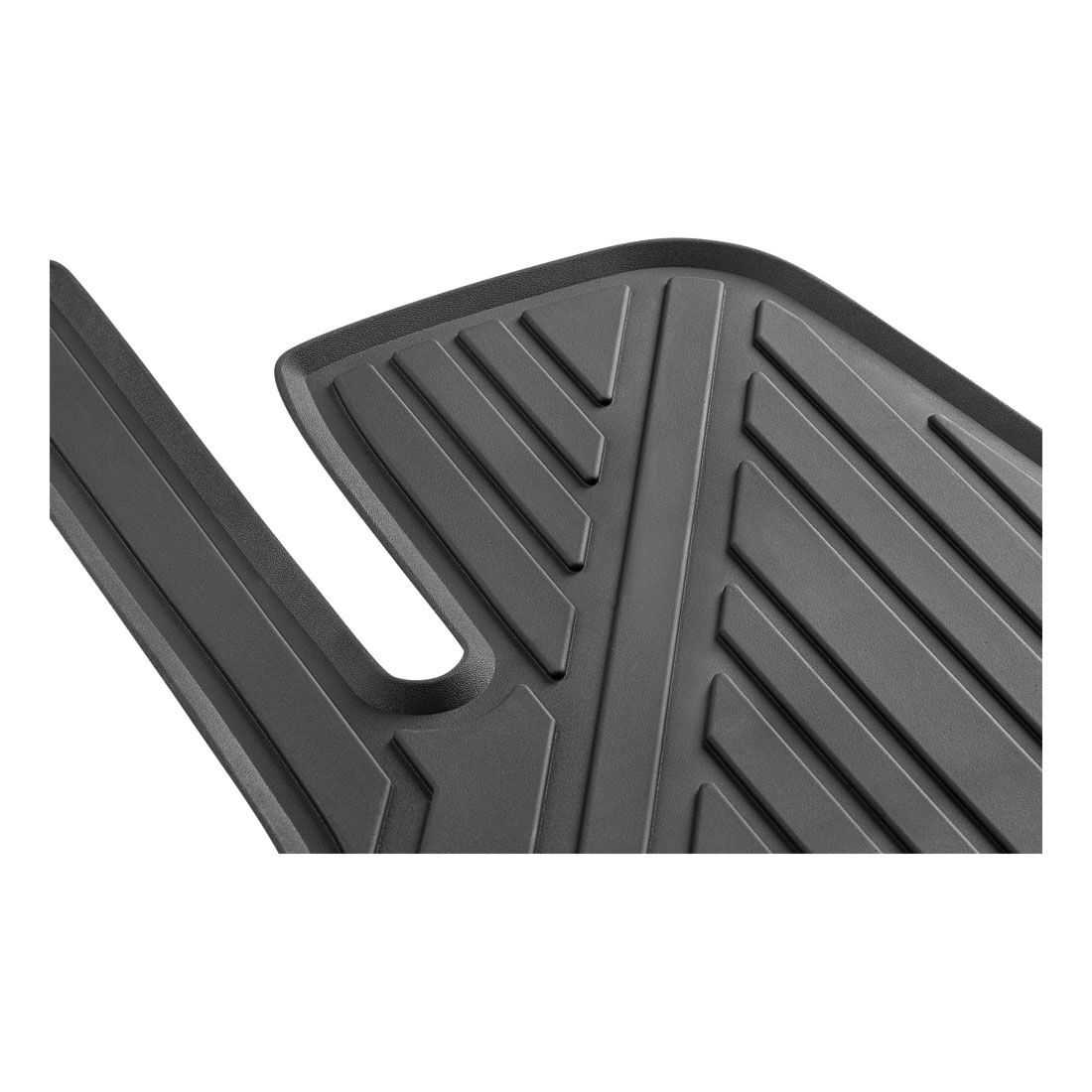 SCA Rubber Car Floor Mats - Front/Rear, Tesla Model 3 2019-23, Black, , scaau_hi-res