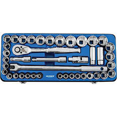 Kincrome Socket Set 1/2" Drive Metric/SAE 42 Piece, , scaau_hi-res