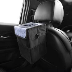 Cabin Crew Blue/White Print Rubbish Bin, , scaau_hi-res