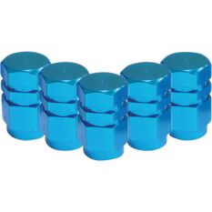 SCA Valve Stem Caps - Blue, 5 Pack, , scaau_hi-res