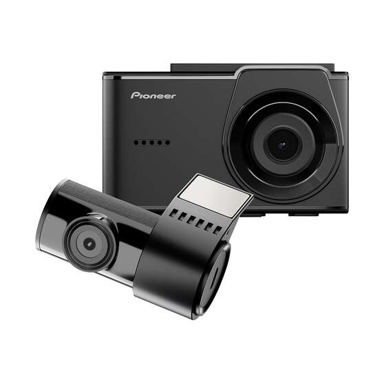 Pioneer 1440p 2K Dual Channel Dash Cam VREC-H520DC, , scaau_hi-res