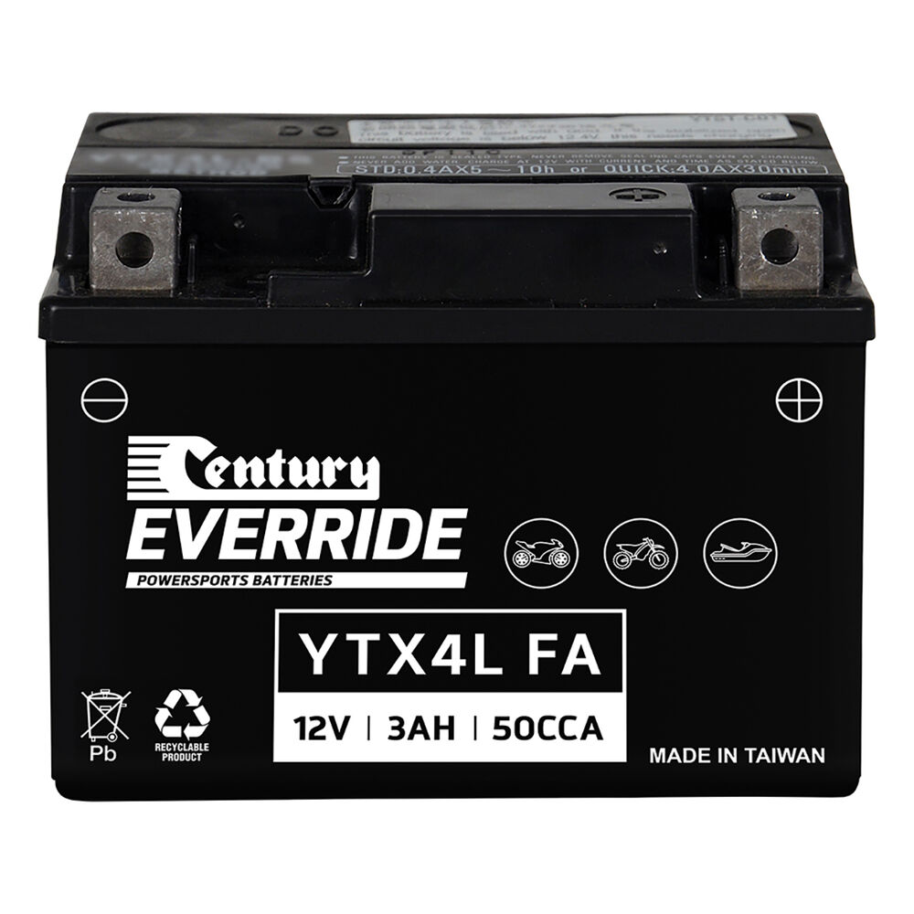 Century Powersports Battery YTX4LBS FA Supercheap Auto