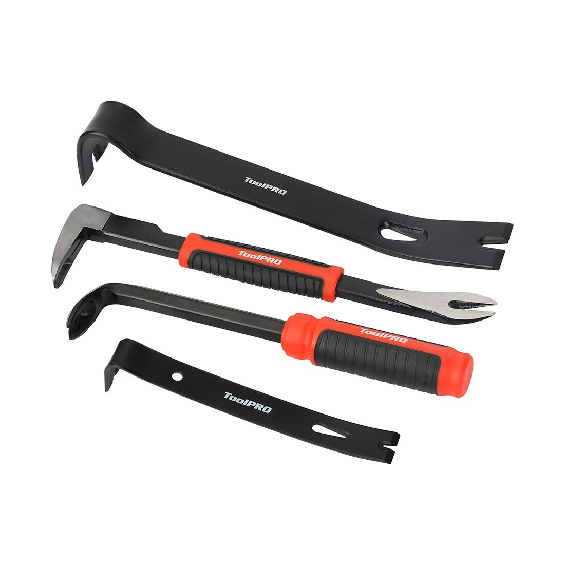 ToolPRO Pry Bar Set 4 Piece, , scaau_hi-res