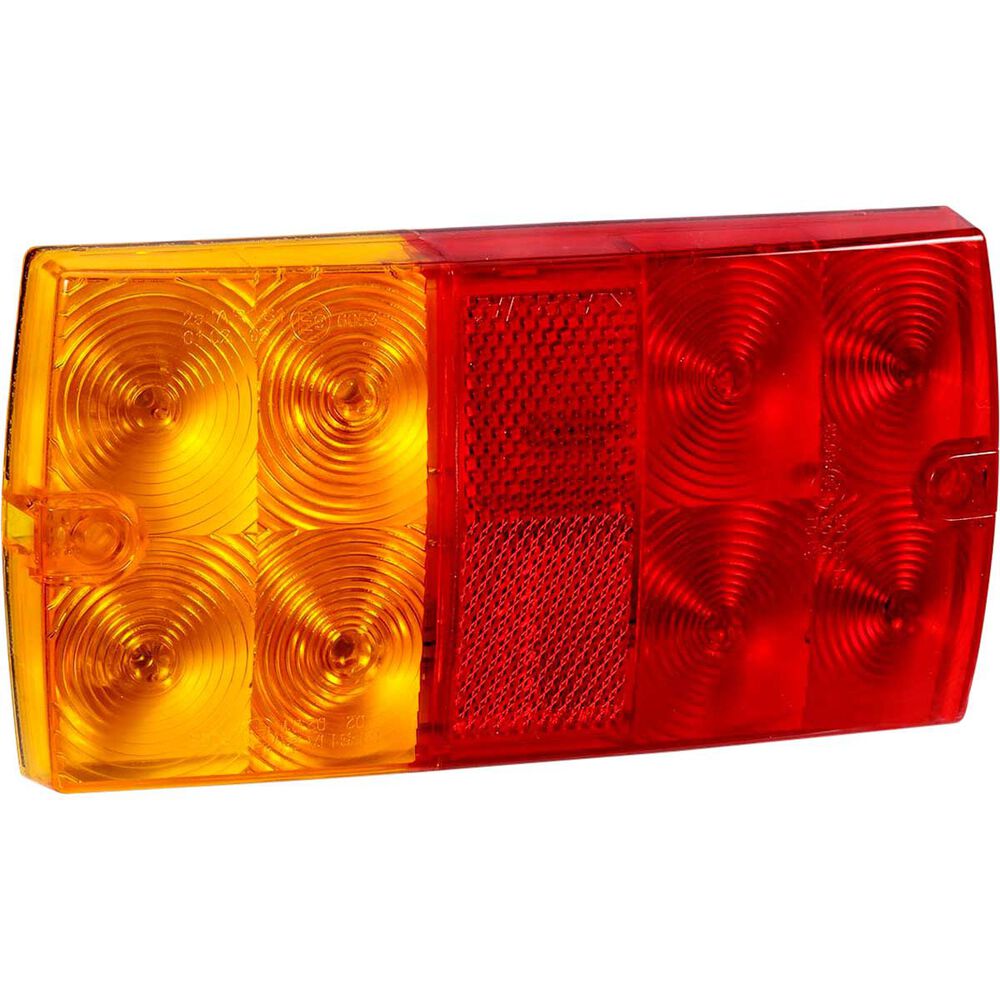 Narva Trailer Lamp LED, SlimLine Rectangle, Combination, 2 Pack