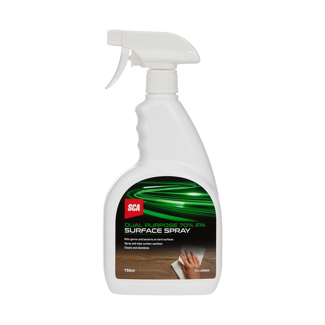 SCA Dual Purpose 70% IPA Surface Spray- 750ml, , scaau_hi-res