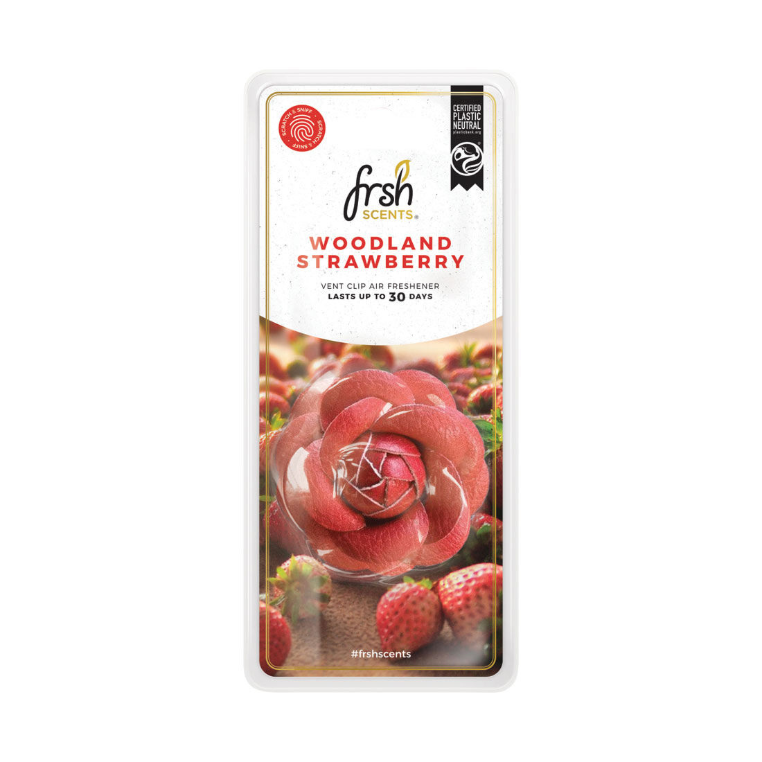 Frsh Scents 3D Scented Flower - Woodland Strawberry, , scaau_hi-res