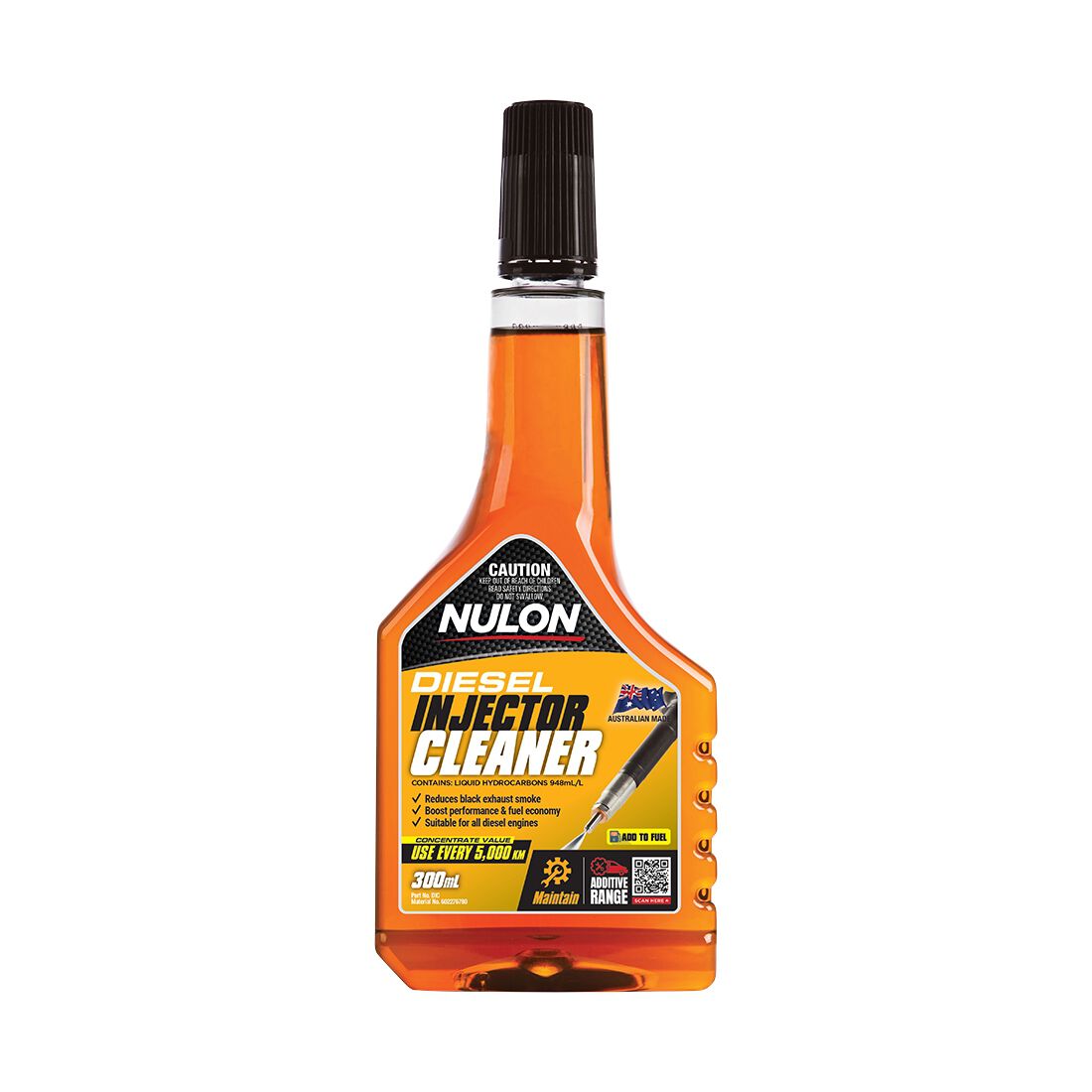 Nulon Diesel Injector Cleaner - 300mL, , scaau_hi-res