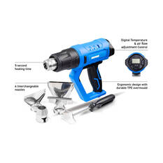 Kincrome Digital Heat Gun 2000W, , scaau_hi-res