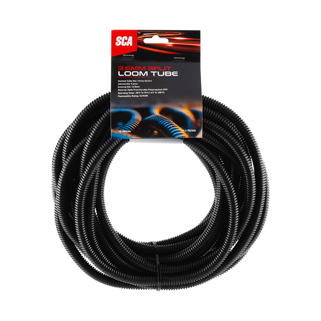 SCA Corrugated Split Tubing - 9.6mm x 10m, , scaau_hi-res
