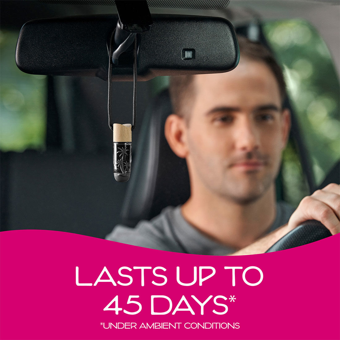 California Scents Hanging Vial Ice Car Air Freshener - 1PK, , scaau_hi-res