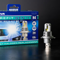 Narva Surefit LED Headlight Globes H4 12/24V, , scaau_hi-res