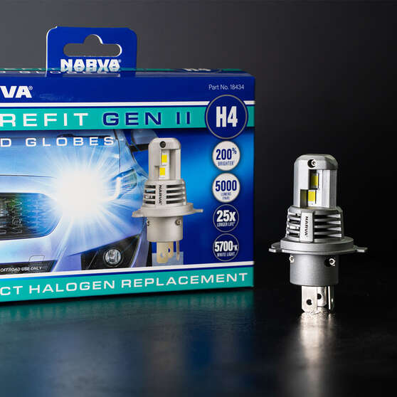 Narva Surefit LED Headlight Globes H4, , scaau_hi-res