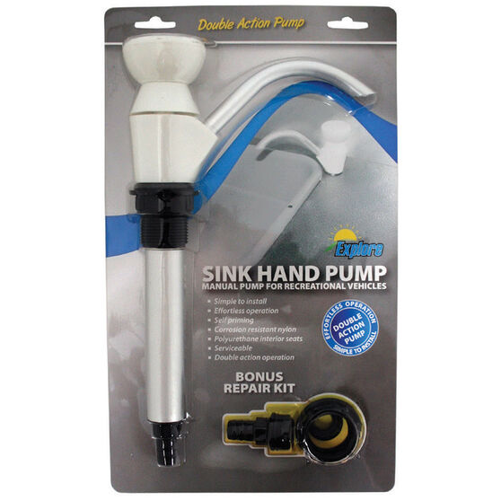 Caravan Sink Pump & Repair Kit, , scaau_hi-res