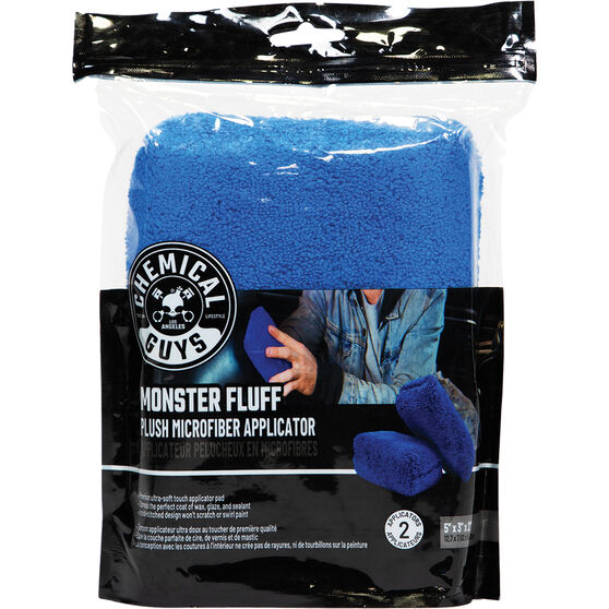Chemical Guys Monster Fluff Applicator Pads 2 Pack, , scaau_hi-res