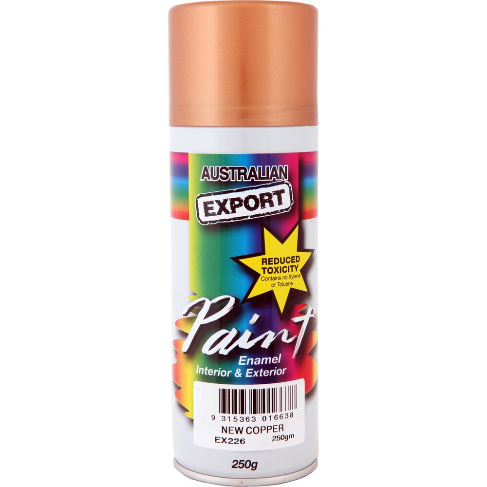 Export Aerosol Paint Enamel, New Copper, 250g Supercheap Auto