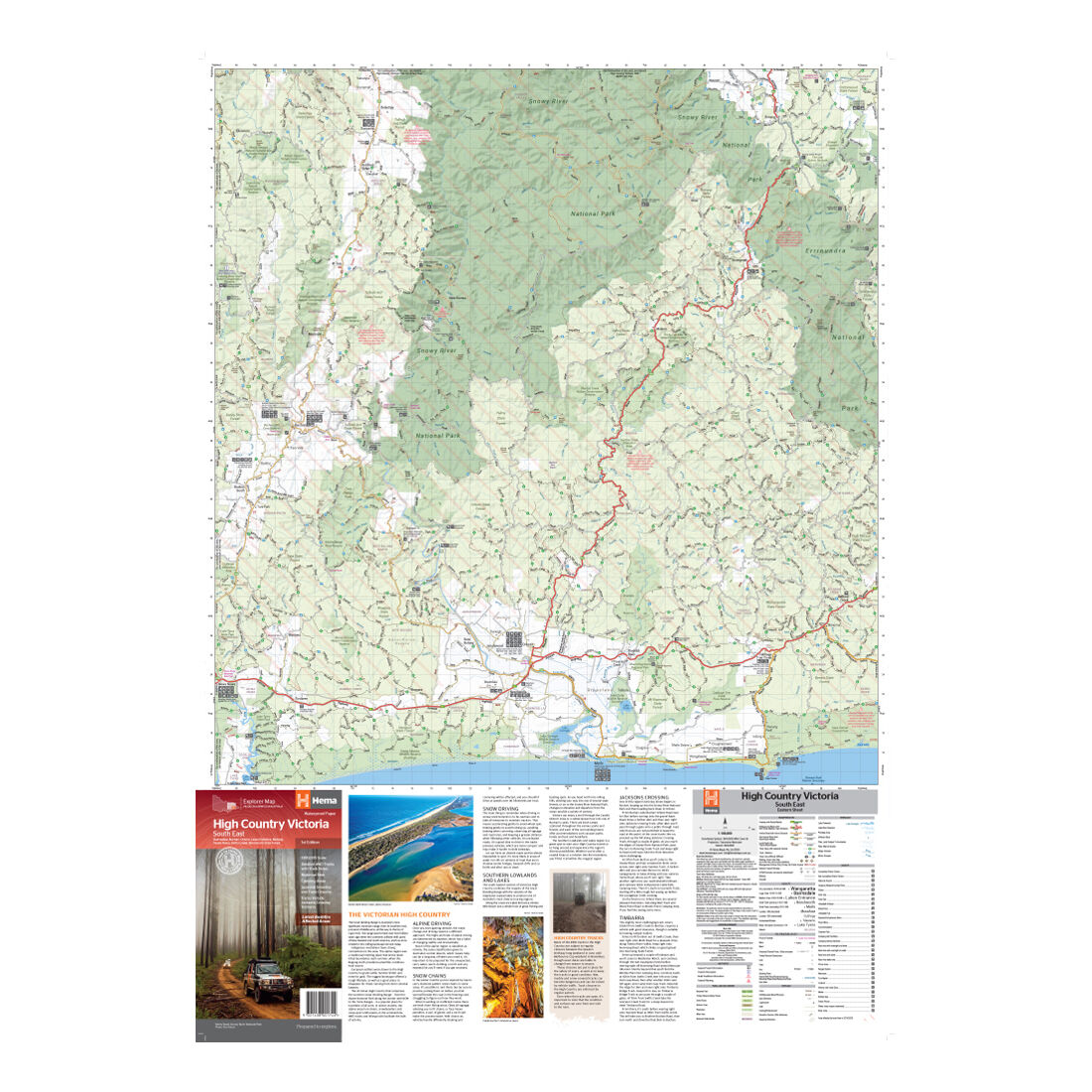 Hema High Country Vic - South East Map, , scaau_hi-res