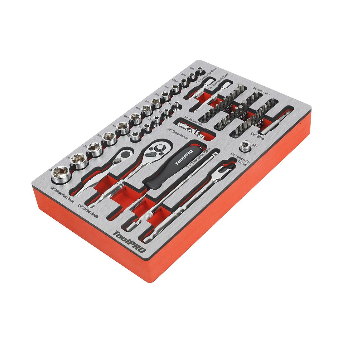 ToolPRO EVA Socket Bit Set 58 Piece, , scaau_hi-res