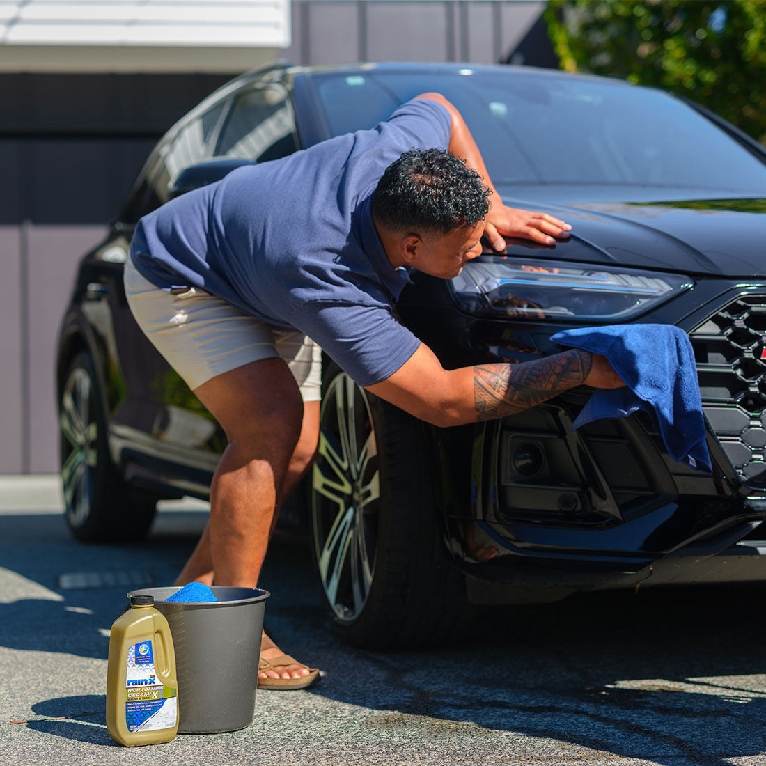 Rain-X Pro High Foaming Cerami-X Wash & Wax 1.42L, , scaau_hi-res