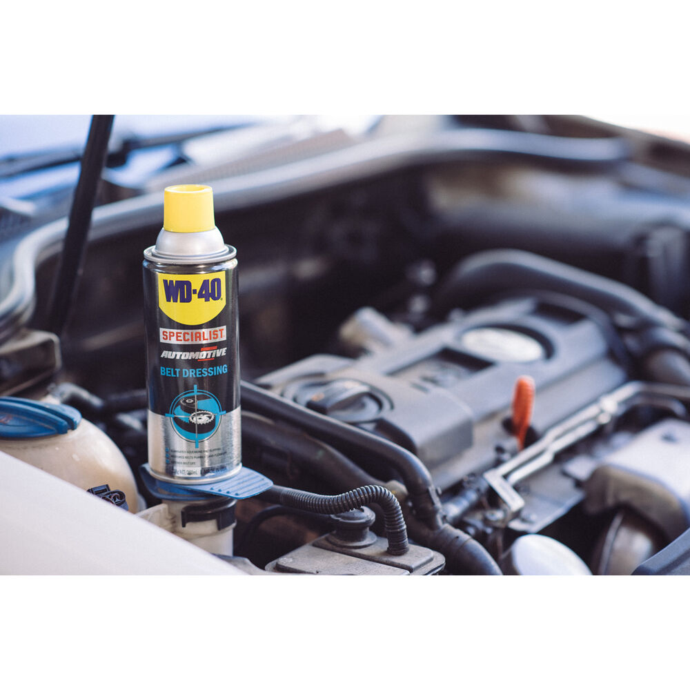 Wd 40 Specialist Automotive Belt Dressing Spay 338g Supercheap