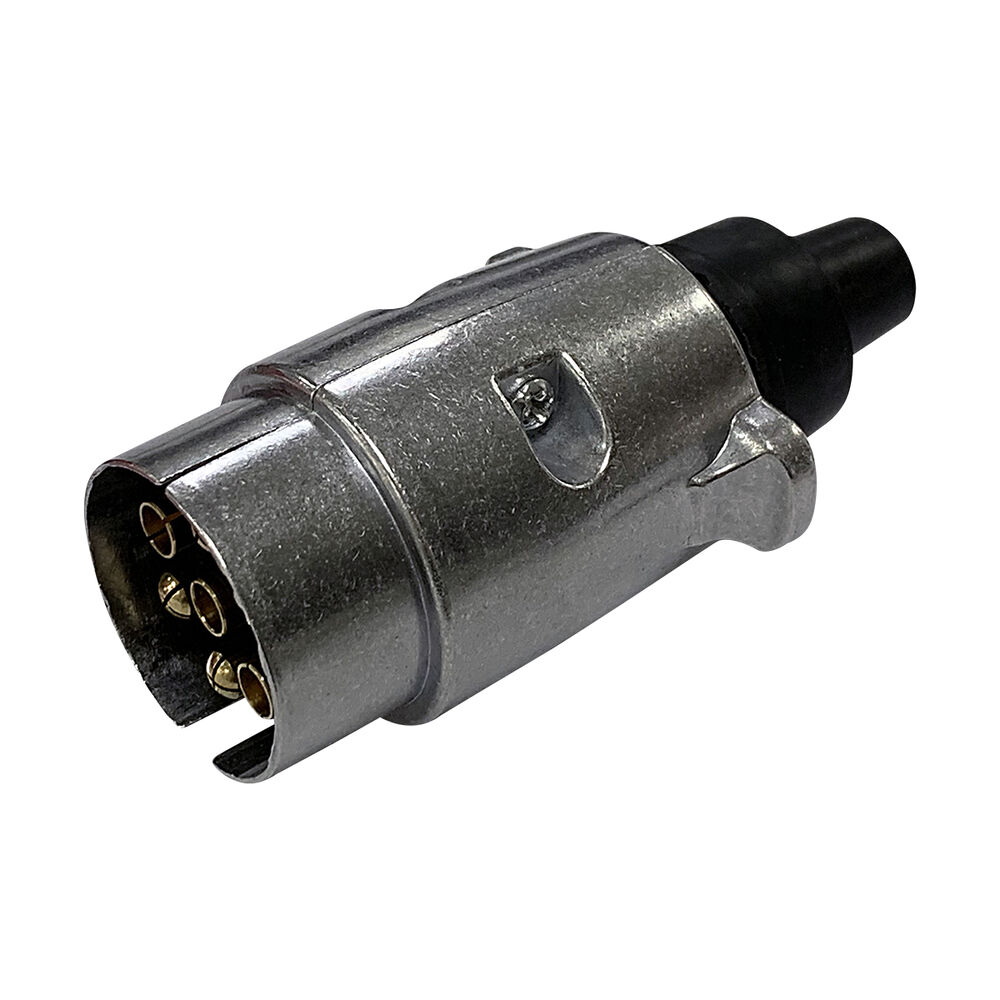 SCA Trailer Plug 7 Pin Large Round Metal Supercheap Auto