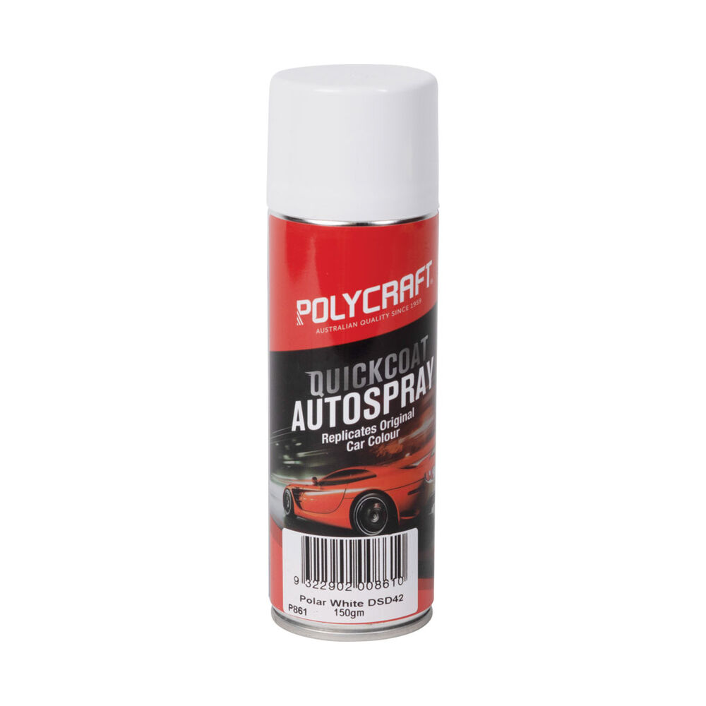 Polycraft Touch Up Paint Polar White DSD42 150g Supercheap Auto