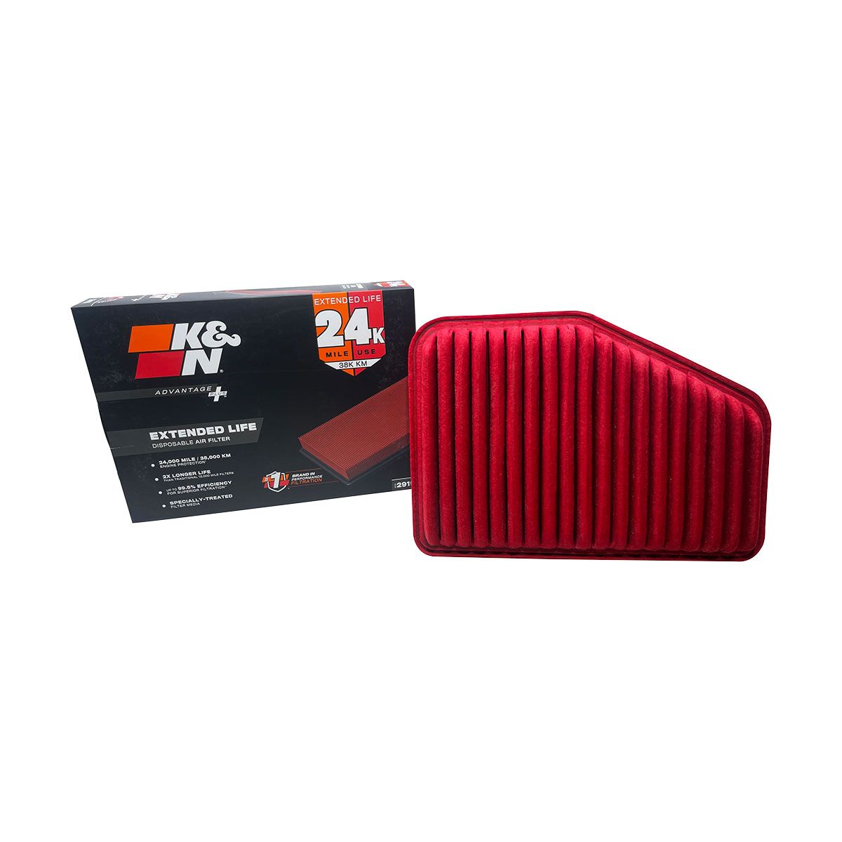K&N Advantage Plus Disposable Air Filter - KNX-2919, , scaau_hi-res