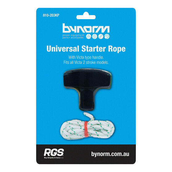 Bynorm Universal Starter Rope to Suit Victa 2-Stroke, , scaau_hi-res