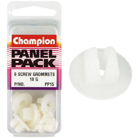 Champion Screw Grommets 10G, PP15, Panel Pack Supercheap Auto