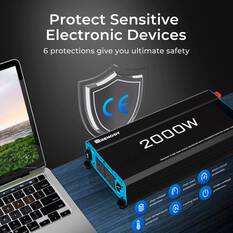 Renogy 2000W Pure Sine Wave Inverter With AC Transfer, , scaau_hi-res