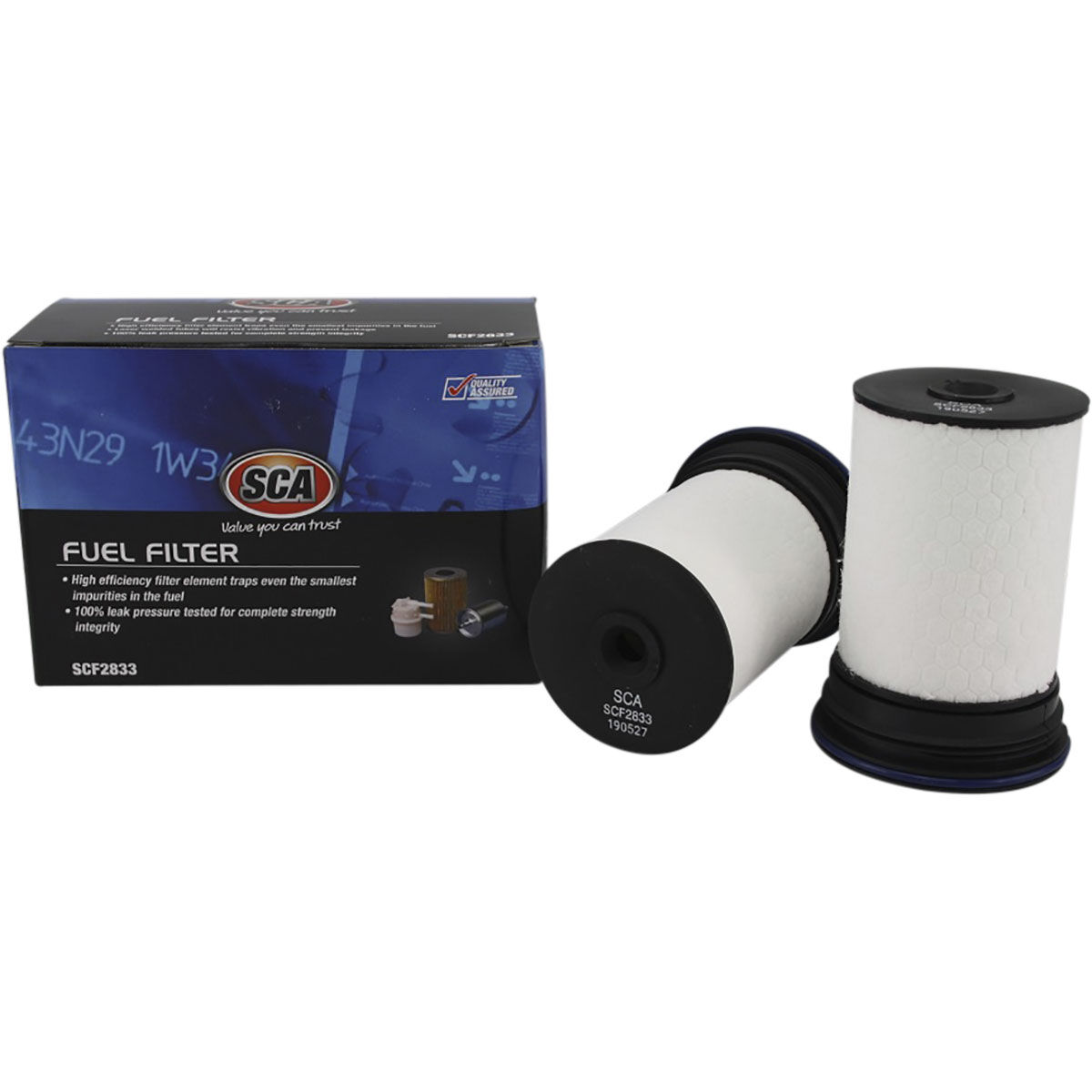 SCA Fuel Filter SCF2833 (Interchangeable with R2833P), , scaau_hi-res