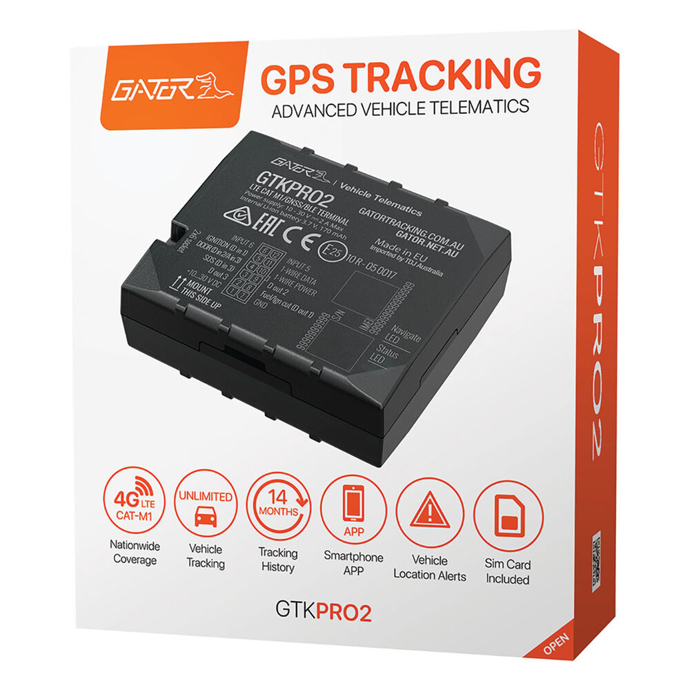 Resistant Spain Medieval GPS Vehicle Tracker and Sim Card GTKPRO2 | Supercheap Auto