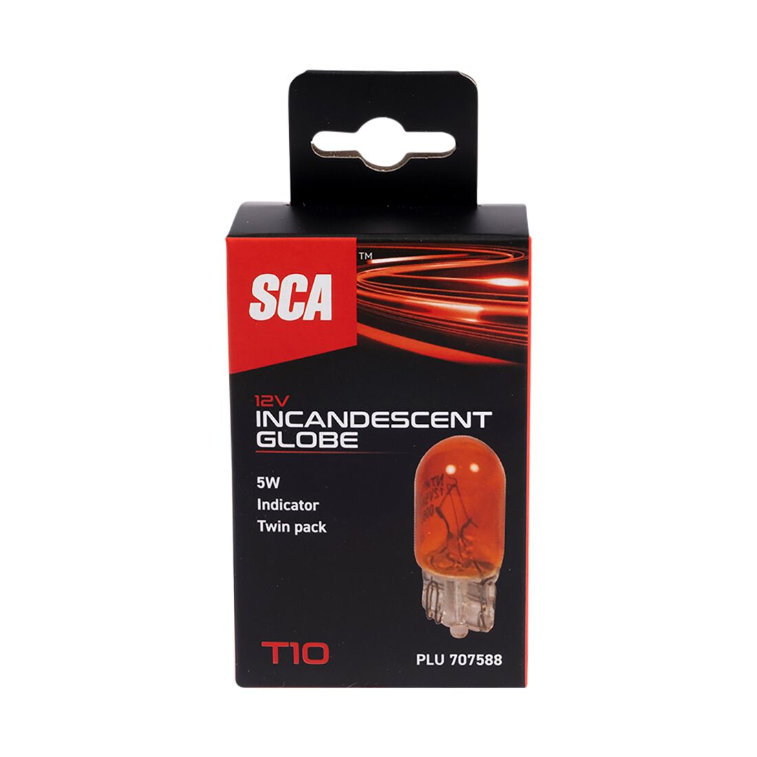 SCA Incandescent Globe - T10 12V 5W - 2 Pack, , scaau_hi-res