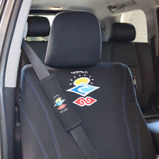 Rip Curl The Search Neoprene Steering Wheel Cover & Seat Belt Buddie Set Black, , scaau_hi-res
