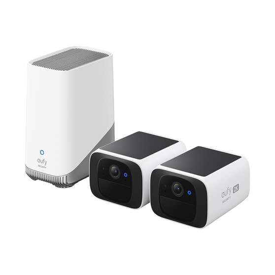 Eufy S220 Solo Cam Solar Homebase 3 2 Pack - E8134C21, , scaau_hi-res